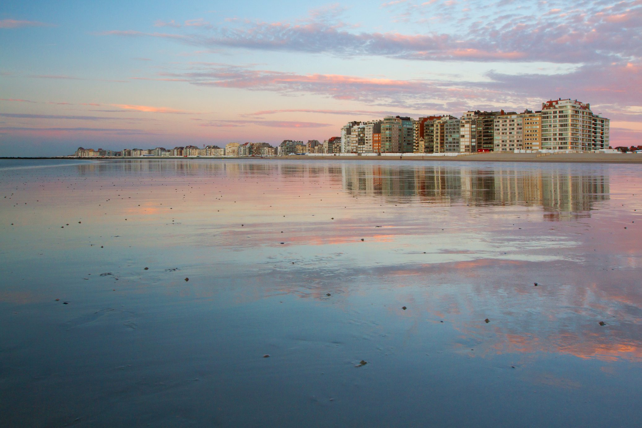 Beach in Belgium, Knokke.